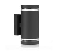 Auraglow Double Up & Down Wide Pillar Wall Light - Astra - Fitting Only