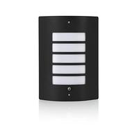 Auraglow Dusk Till Dawn Daylight Sensor Outdoor Wall Light - Black - Fitting Only