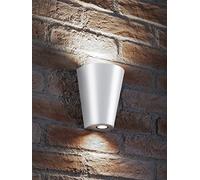 Auraglow Indoor/Outdoor Double Wall Up & Down Light - White - Cool White