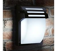 Auraglow Industrial Outdoor Wall Light, 5W LED Bulb, Cool White