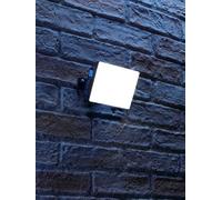Auraglow Integrated Led Flood Light 4000K-Black-20W - 1650Lm-Standard On/off