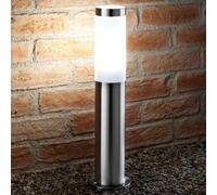 Auraglow Ip44 Stainless Steel Post Light - Cool White - Rushmoor