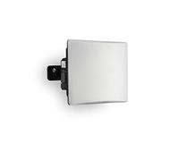 Auraglow LED Flood Light 50W Black, Slimline Outdoor Security Floodlight | 4200 lumen, 4000K neutral white, IP65 weatherproof, adjustable wall mounted lamp for garden, driveway and courtyard