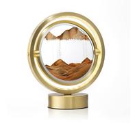 Auraglow LED Sandscape Table Touch Lamp - 3D Moving Sand