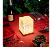 Auraglow Rechargeable Wireless Table LED Lamp with Remote - Battery-Powered, Dimmable, Colour-Changing, Cordless for Restaurants, Bars, Hotels & Homes (1 Lamp, 1 Light Source, 1 Remote)