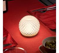 Auraglow Omniance Elara Rechargeable Table Lamp, Light Source and Remote