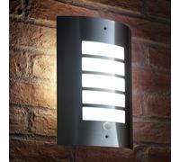 Auraglow Pir Motion Sensor Outdoor Security Wall Light - Dorton - Cool White