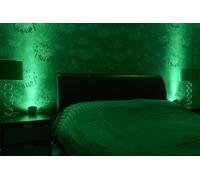 Auraglow Plugin Gu10 Spotlight Uplighter Light - Green Narrow Beam
