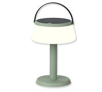 Auraglow Solar Table Lamp & Hanging Lantern - 2-in-1 Rechargeable Light for Garden, Camping or Indoors - USB & Solar Powered, Portable Cordless Lamp, Waterproof Outdoor Lighting (1 Pack)
