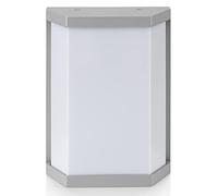 Auraglow Ultra Modern LED Twin Lamp Garden Outdoor LED Wall Light - Fitting Only