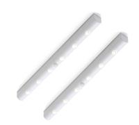 Auraglow Wireless Pir Motion Sensor 6 Led Strip Light - 2 Pack