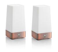 Auraglow Wireless Pir Motion Sensor Hallway Night Light 2 Pack
