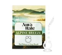 AuraHale Nasal Diffuser Ring - Alpine Breeze Scent for Open Airways, Mental Focus & Balanced Energy | Wearable Aromatherapy | Medical-Grade Silicone | Organic Essential Oil Infused