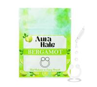 AuraHale Nasal Diffuser Ring - Bergamot Scent for Zesty Energy, Uplifted Mood & Inner Balance | Wearable Aromatherapy | Medical-Grade Silicone | Organic Essential Oil Infused