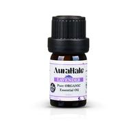 AuraHale Organic Lavender Essential Oil - 100% Pure & Undiluted | Therapeutic Grade Lavandula Angustifolia for Aromatherapy & Diffusers | Bottled in The UK