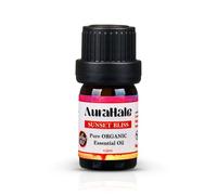AuraHale Organic Sunset Bliss Essential Oil Blend - 100% Pure & Undiluted | Therapeutic Grade Blend for Aromatherapy & Diffusers | Bottled in The UK