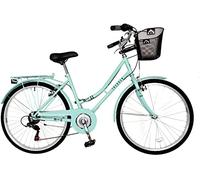 Aurai Trekker Ladies Heritage Bike 26" 6 Speed - Lagoon