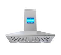 AURAKICH Range Hood 30 inch, 450CFM Wall Mount Kitchen Hood in Stainless Steel, TRUE-COLOR 5500K LEDs, Baffle Filters, Ducted/Ductless Convertible (Charcoal Included)