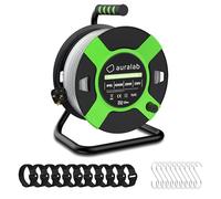 auralab 25m 25000LM LED Strip Light with Reel, IP65 Construction Light