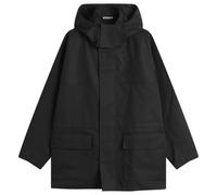 Auralee Men's High-Density Bonded Cotton Gabardine Blouson Dark Navy