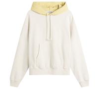 Auralee Women's BD Sweat Parka Smoky White/Light Yellow 1