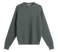 Auralee Women's Soft Rib Knit Pullover Grey