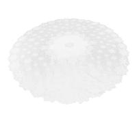 AURARMLET Elegant Snowflake Lace Tablecloth for Buffet Tables | Delicate Cloth Design, Protects Tabletops and Uneven Surfaces, Festive Style for Tea Time, Outdoor Events