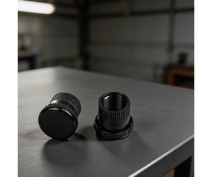 Auratrove 10 Pack Spray Head Compatible with Hunter, Nozzle Covers with Filter Screen, ABS Plastic Sprinkler Accessories for Garden Irrigation Systems, Black