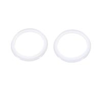 Auratrove 2 Pack Silicone Drain Gasket Replacement for Up Basin Sink, 44.7x33.8mm Rubber Washer Seal for ring Fixes Leaky Wastes