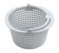 Auratrove 2 Pack Skimmer Filter Basket with Handle Compatible with SPX1091C WB736660, White Plastic Pool Cleaner Replacement Part, 16.5x9.5x12cm