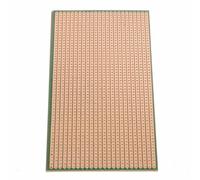 Auratrove 2 Pcs Stripboard Uncut PCB Single-Sided Circuit Perf Board 6.5x14.5cm 1.2mm Thickness 2.54mm Hole Pitch for Electronics Prototyping
