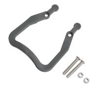 Auratrove 2-Piston Hydraulic Disc Brake Set for Mountain Bike, Right Front 800mm & Left Rear 1450mm Hose Kit, Aluminium Alloy Caliper with Travel Adjust, Black