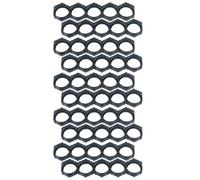 Auratrove 21700 Battery Holder, 10-Pack Plastic Frame Bracket for DIY Packs, Misalignment-Free ABS+PC Stand for 1x3 1x4 1x5 1x6