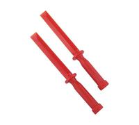 Auratrove 2PCS Wheel Balancer Tape Weight Scraper, ABS Tire Tool for Easy Removal of Stick-On Weights, Red Automotive Repair Kit