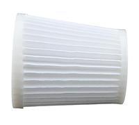 Auratrove 3 Pack Vacuum Filter 1619PA5188, Washable Fleece Replacement for for Bosch GAS 14.4 V-LI, GAS 18 V-LI, PAS 18 LI, White 72mm Height