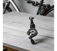 Auratrove 360° Adjustable Bike Mount for Action Cameras, ABS Handlebar Clamp Compatible with for dji Action Pro/4/3, for insta360 X5/X4/Ace Pro2, for osmo pocket 3