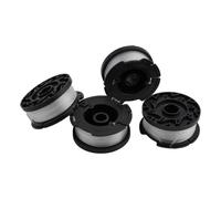 Auratrove 4 Pack Grass Trimmer Line Spools, 9.14m 1.65mm Nylon String with Cap, Compatible with for black and decker GL280 GL230 GL340 GL425 GL430 GL530 GL540 GL545 GL555 GL560 GL850