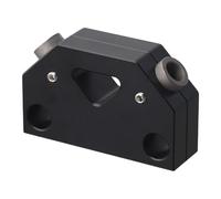 Auratrove 45 Degree Pocket Hole Jig Kit, Aluminum Alloy CNC Woodworking Drill Guide for Strong Dowel Joints, 9.5mm & 8mm Bits, Furniture Frame Maker Tool