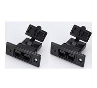 Auratrove 50A Quick Connect Battery Connector, IP67 Waterproof with Mounting Bracket for Forklift, RV, Boat, Winch, Black