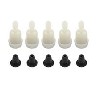 Auratrove 5pcs Fuel Tank Breather Vent Air Check Valve for Chinese Chainsaw 4500 5200 2500 Brushcutter Trimmer TL43 CG520
