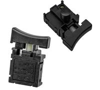 Auratrove ABS Electric Chainsaw Switch Anti-Lock Replacement for 4 6 8 Inch Lithium Battery Chain Saws, 10A 250V Safety Power Tool Part Black