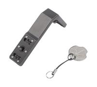 Auratrove ABS Quick-Release L-Bracket for Insta360 X5/X4/X3, Horizontal Vertical Mount with 1/4 Screw, Compact Action Camera Accessory, Black