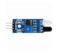Auratrove Adjustable Infrared Obstacle Avoidance Sensor Module 2-30cm Detection Range 3.3V-5V for Robotics Line Tracking DIY Projects
