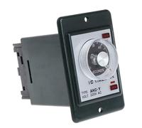 Auratrove AH2-Y Power On Delay Timer Relay 0-60s AC 220V with Socket Base, DIN Rail Mount, 8-Pin for Industrial Control