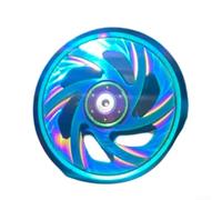Auratrove Aluminium Motorcycle Radiator Guard Rotating Fan Cover(G)