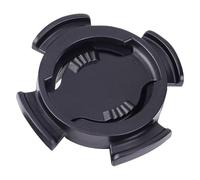 Auratrove Bike Computer Handlebar Mount Bracket for for polar V650 M450 M460, Plastic Cycling Speedometer Holder with 3 Straps for MTB Road Bike, Black