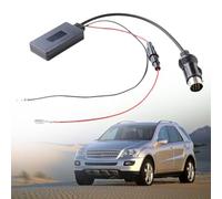 Auratrove Car 5.0 Module, AUX Audio Adapter for for kenwood 13-Pin Stereo, Black Wiring Harness Receiver
