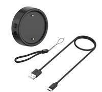Auratrove Charger Dock for for amazfit Bip 6 and Active 2, 100cm Charging Cable with Lanyard, ABS Material for Secure and Efficient Power
