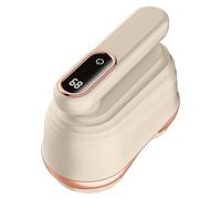 Auratrove Electric Lint Shaver, 6-Blade Fabric Defuzzer with LED Display and 180° Folding Handle, Portable Hairball Remover for Home and Travel