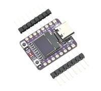 Auratrove ESP32-C3 Development Board with 0.42in for oled Display, RISC-V 160MHz, WiFi LE, 4MB Flash, Type-C, GPIO for IoT for smart Home Projects